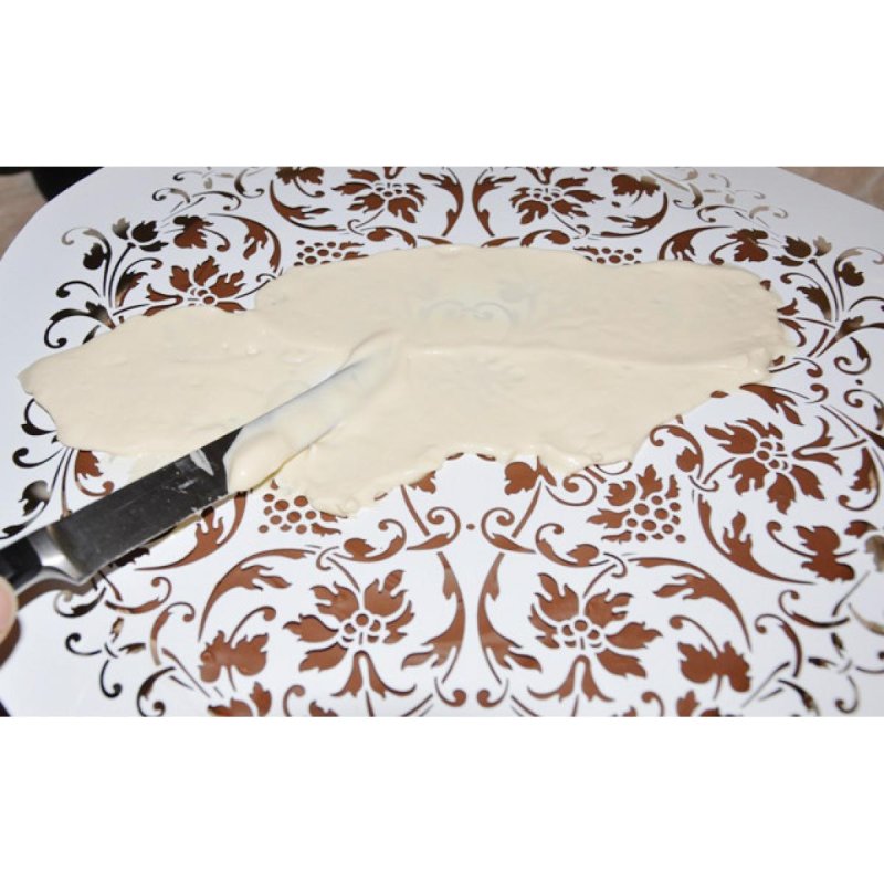 Трафареты для украшения торта