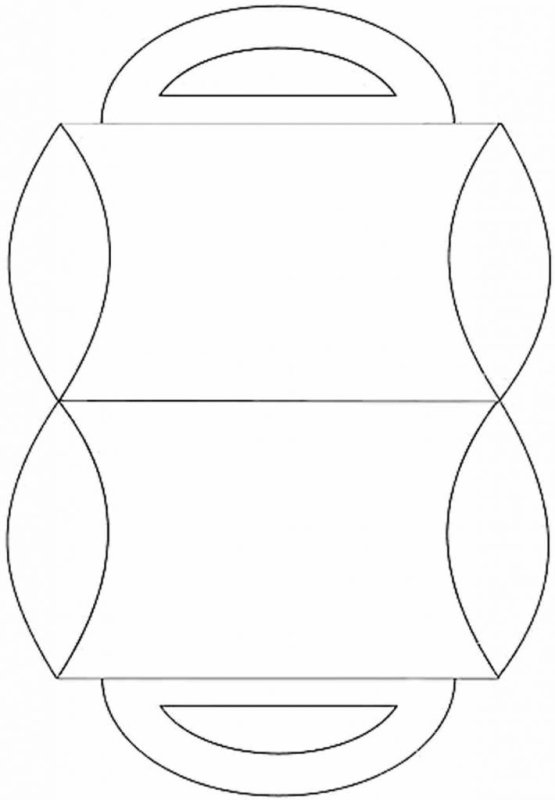 Макеты коробок для подарков