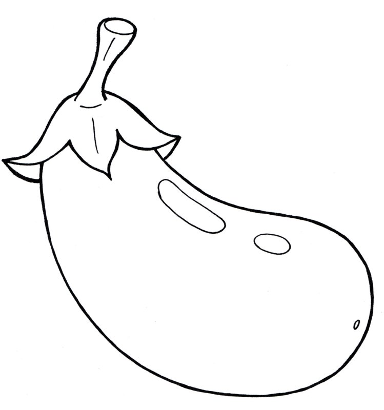 Овощи раскраска для детей