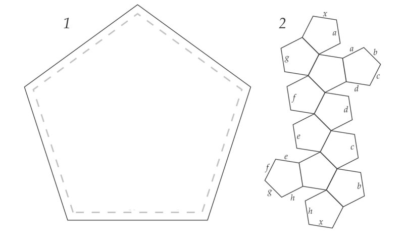 Выкройка футбольного мяча
