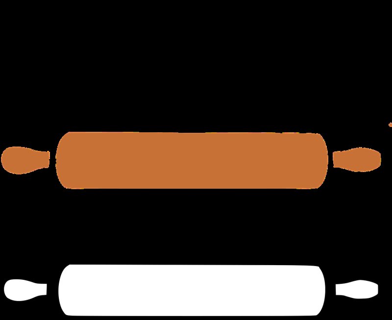 Скалка трафарет