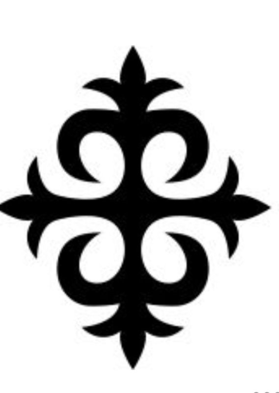 Орнамент осетинский Аланский