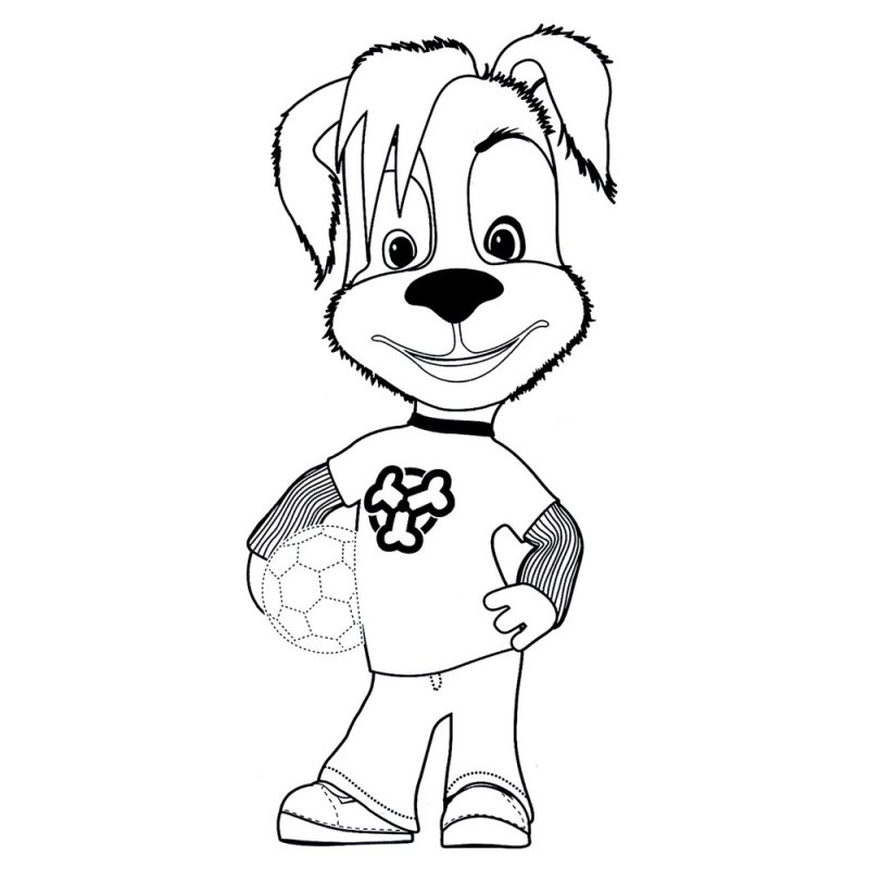 Раскраска Барбоскины дружок