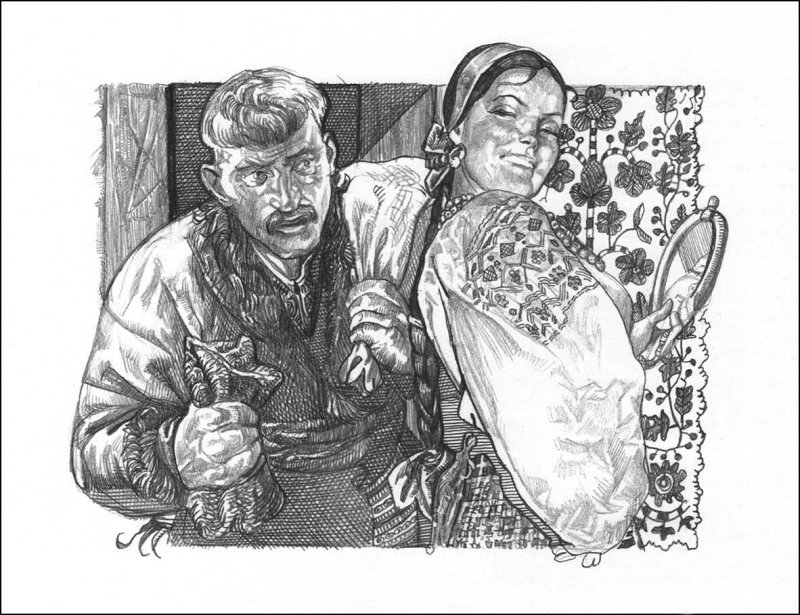 Сергей Якутович иллюстрации к вечерам на хуторе близ Диканьки