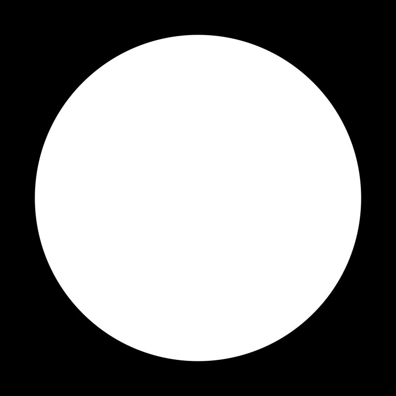 Круг контур