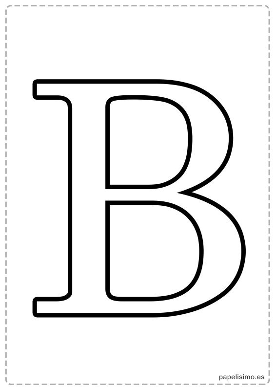 Буквы для распечатывания