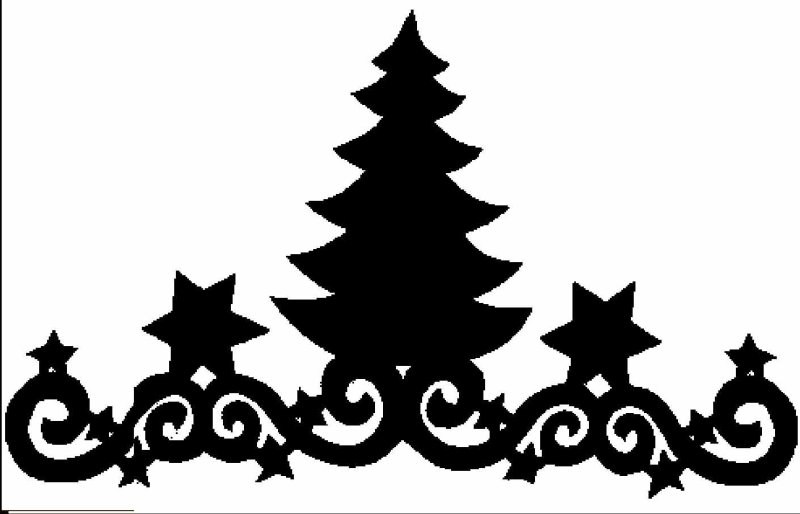 Трафареты для росписи окон на новый год