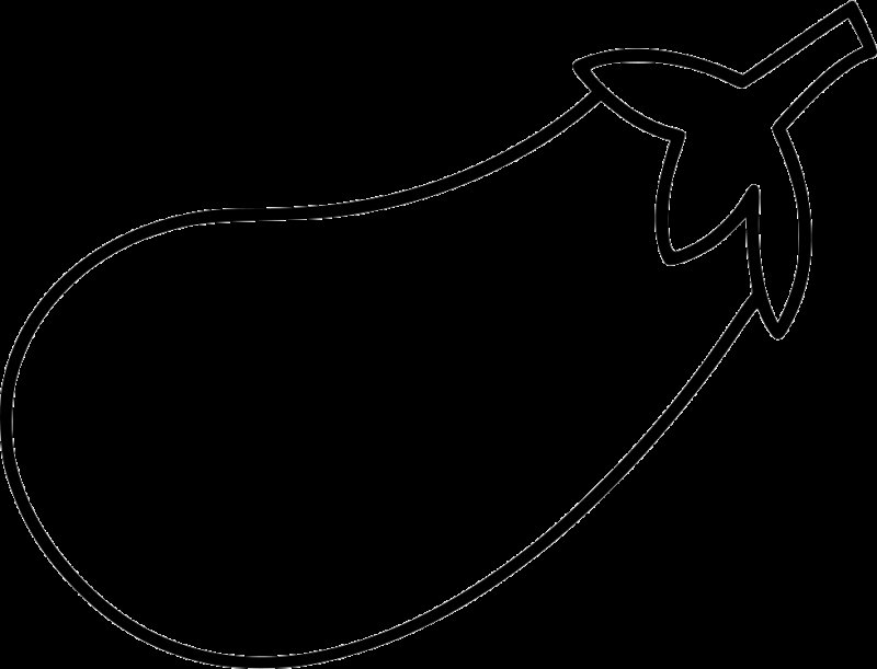 Баклажан контур