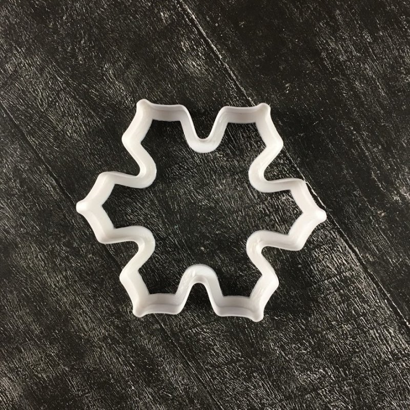 Снежинка формочка