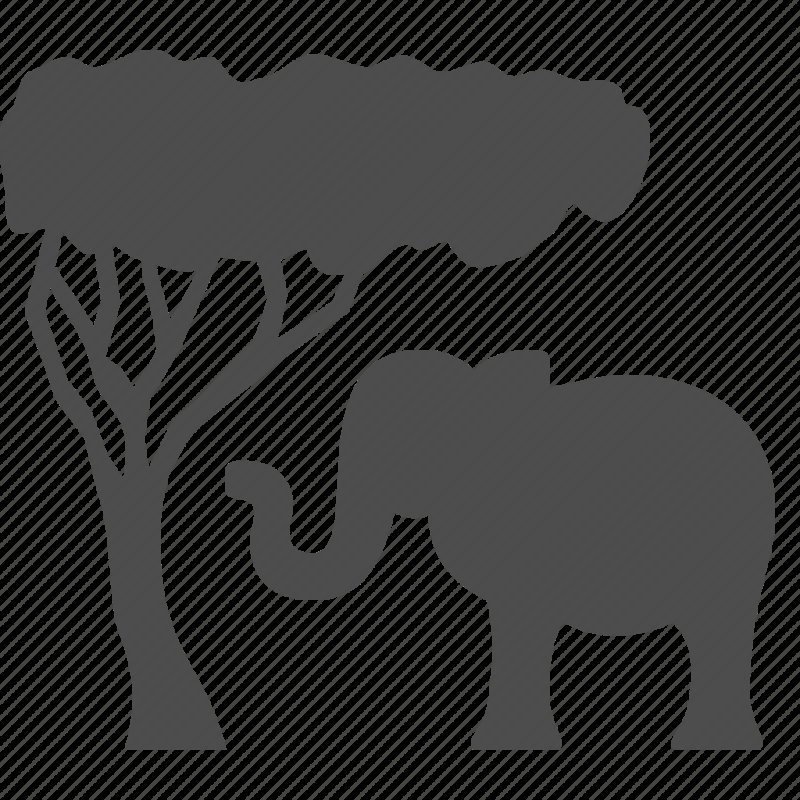 Силуэт Африки