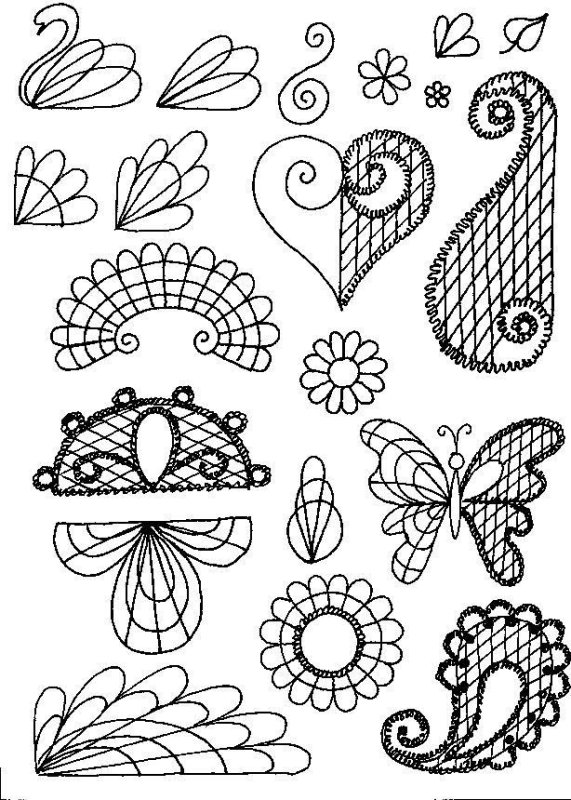 Шоколадные узоры