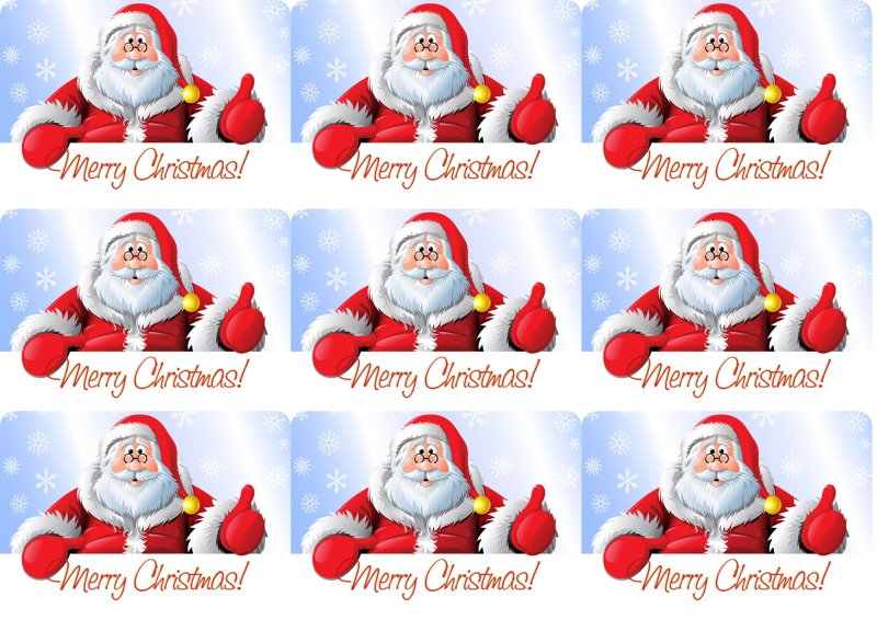 Новогодние лотерейные билеты