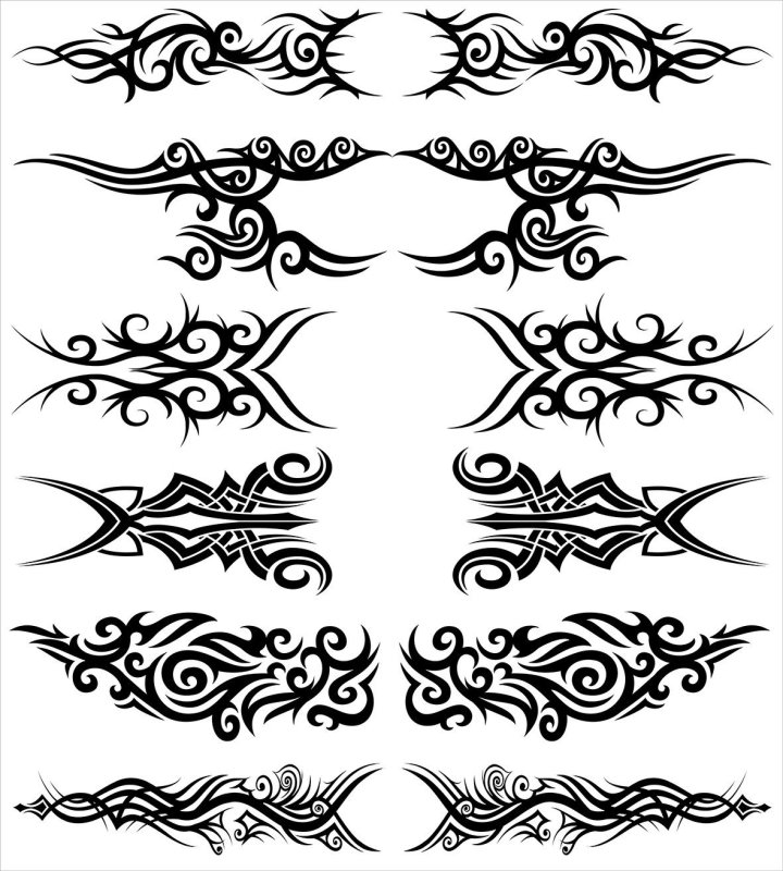 Эльфийские узоры и орнаменты