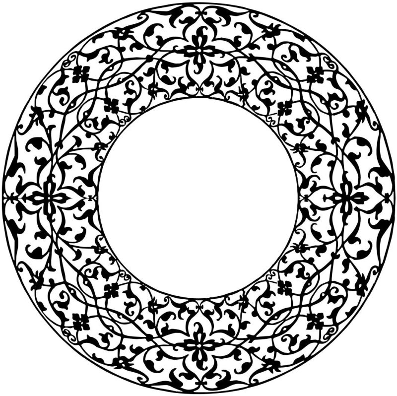 Орнамент в круге
