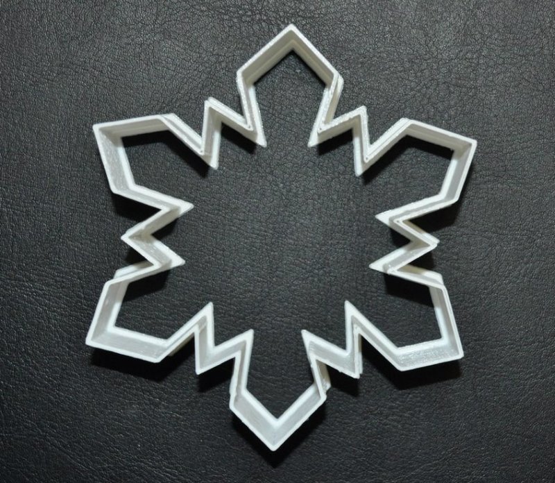 Форма для выпечки "снежинки"