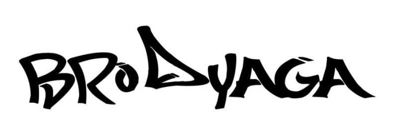 Надпись Бродяга