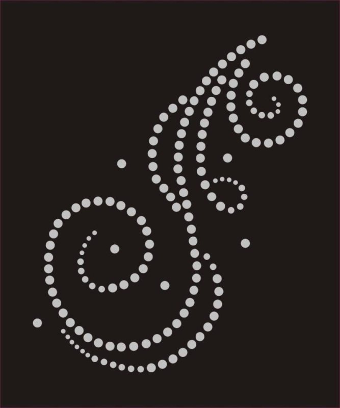 Трафареты для страз на одежду