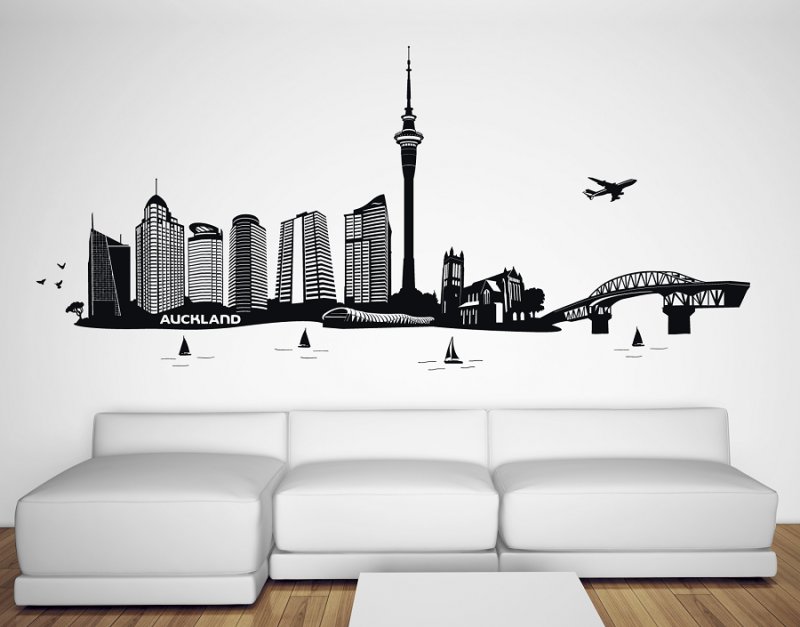 Трафарет "город"