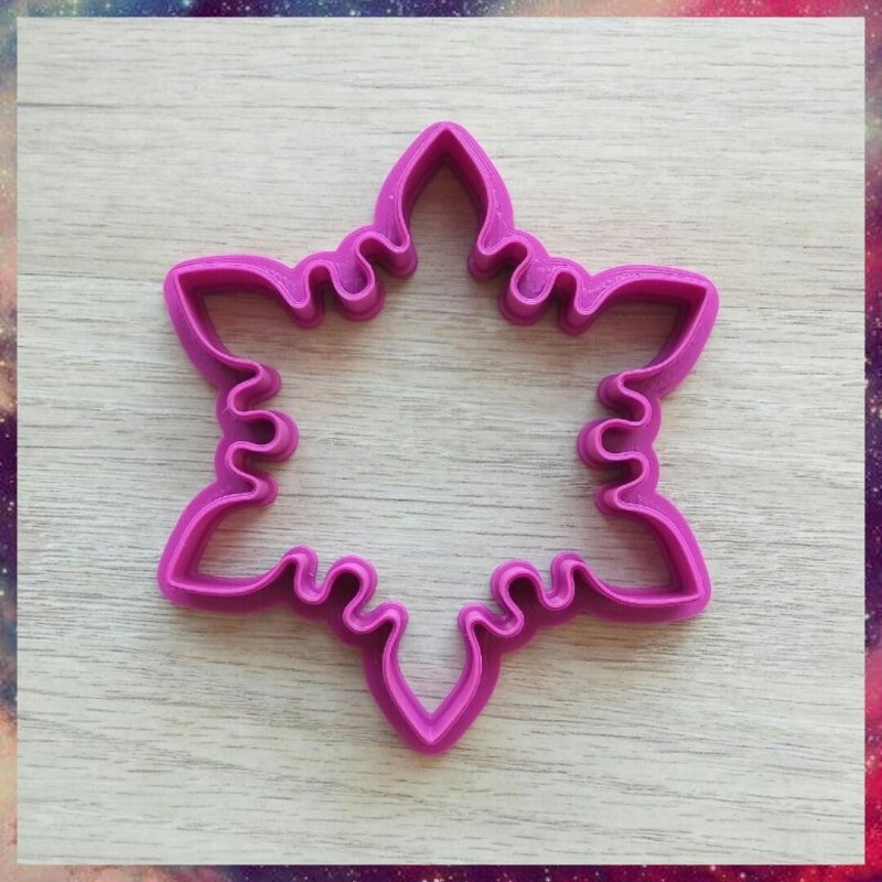 Форма для пряников Снежинка