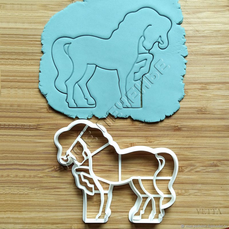 Форма для пряника лошадка