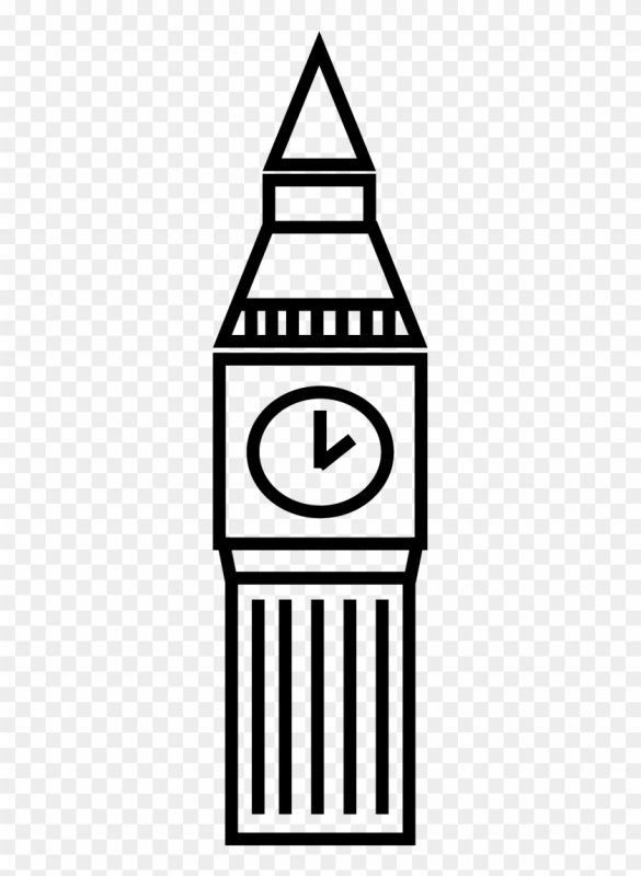 Биг Бен рисунок