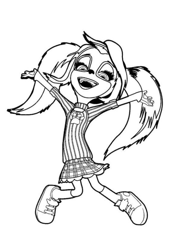 Раскраски Барбоскины роза и Лиза