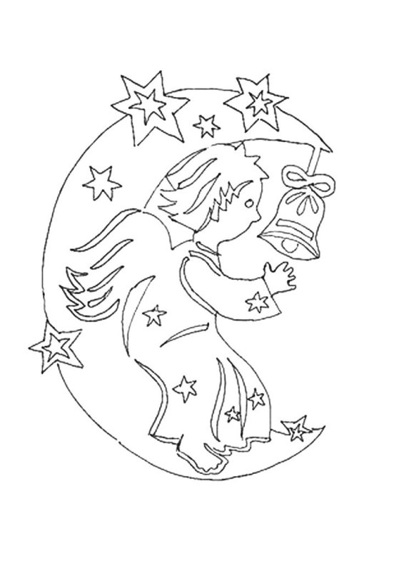 Вытынанки на окна новогодние