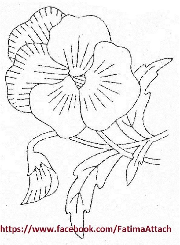 Вышивка гладью крупные цветы