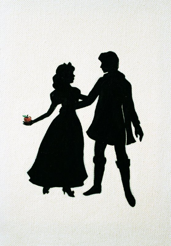 Силуэт принцессы