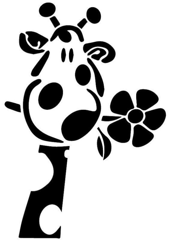 Трафареты для стен детские