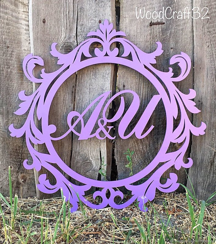 Свадебная Монограмма