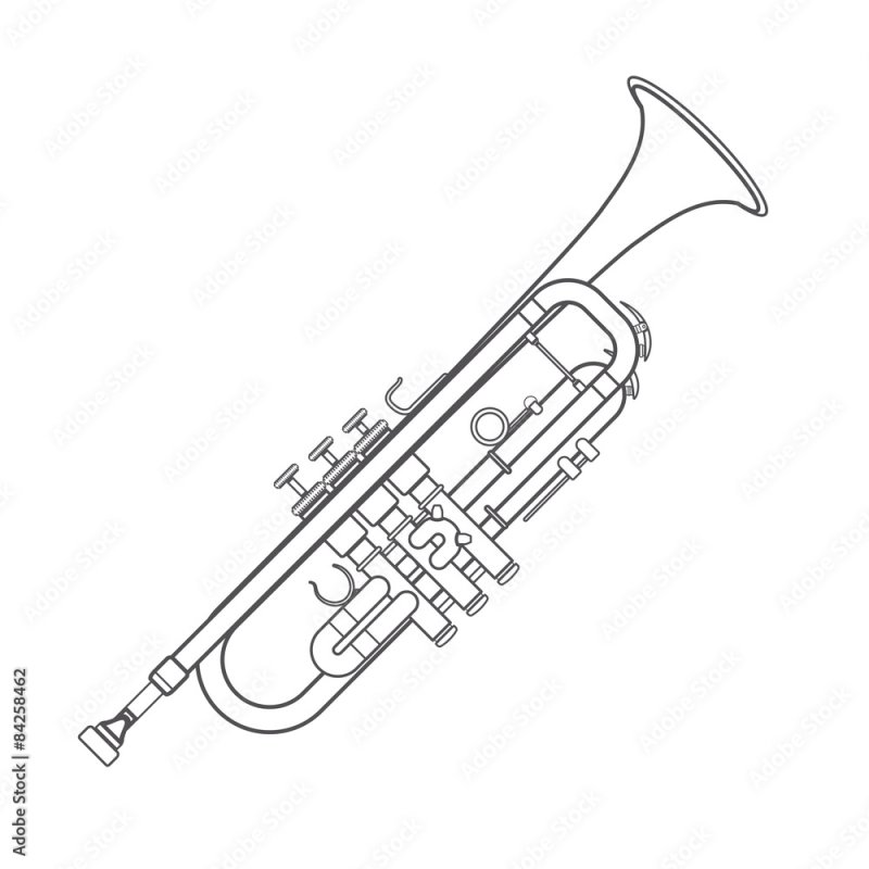 Трафарет труба