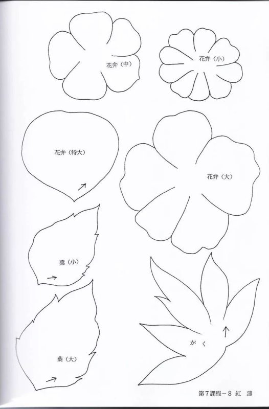 Лекало цветов