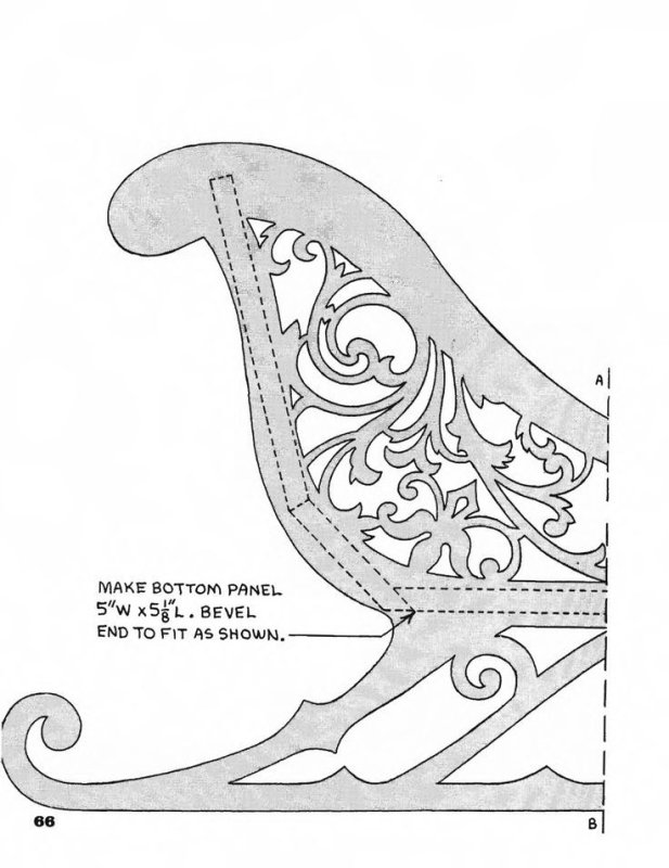 Scroll saw patterns чертежи