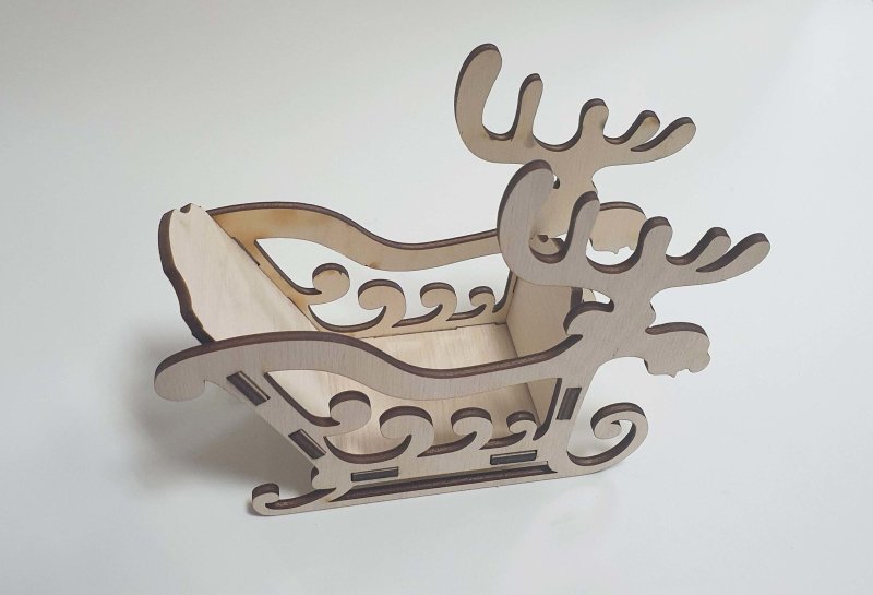 Новогодние сани