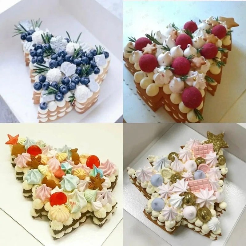 Торт елочка из медовых коржей