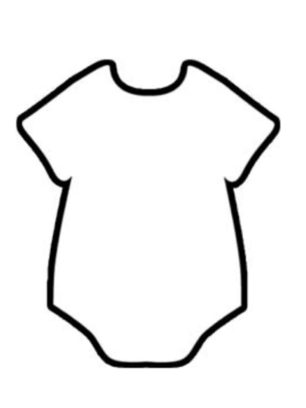 Трафарет боди детского