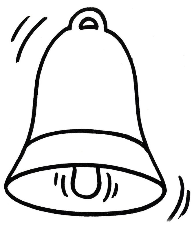Колокольчик рисунок