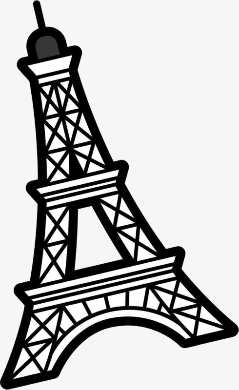 Силуэт башни