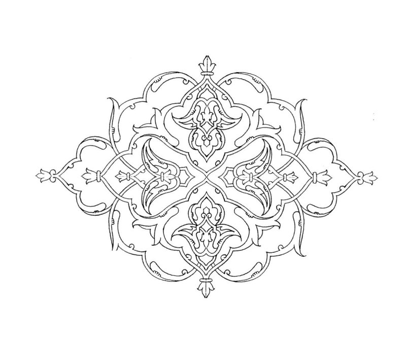 Арабские узоры и орнаменты