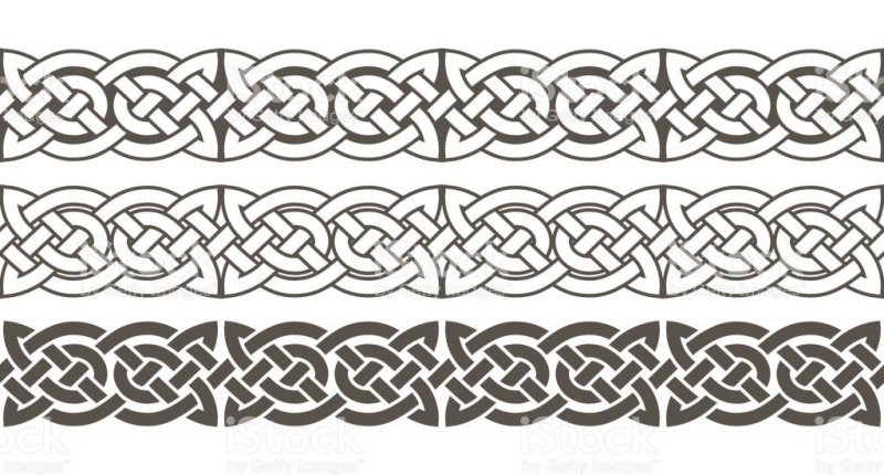 Орнамент плетение