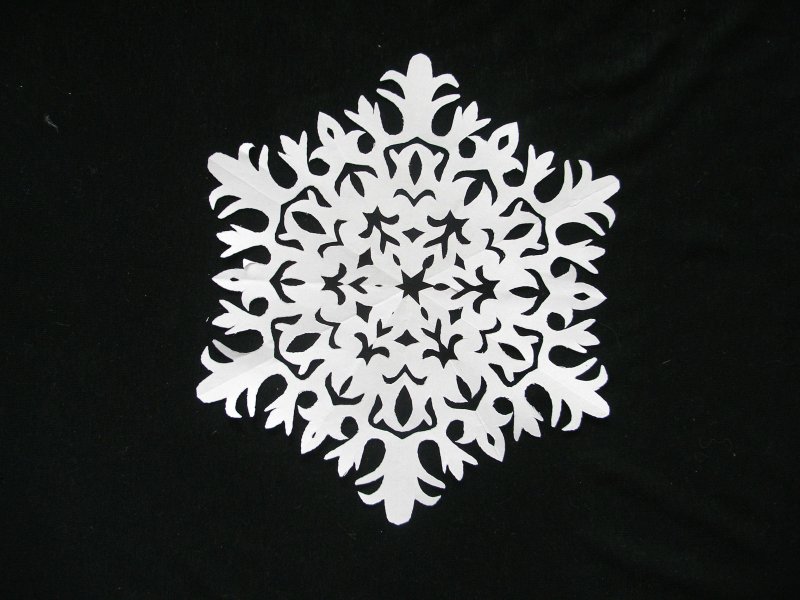 Красивые снежинки