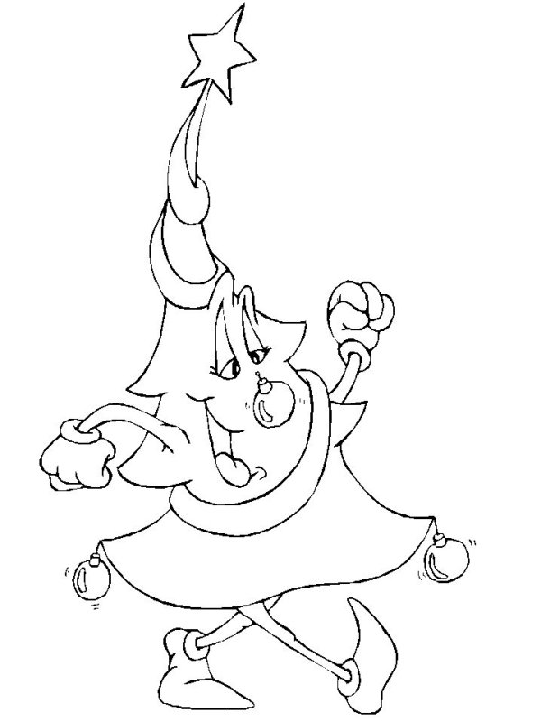 Раскраски новогодние прикольные