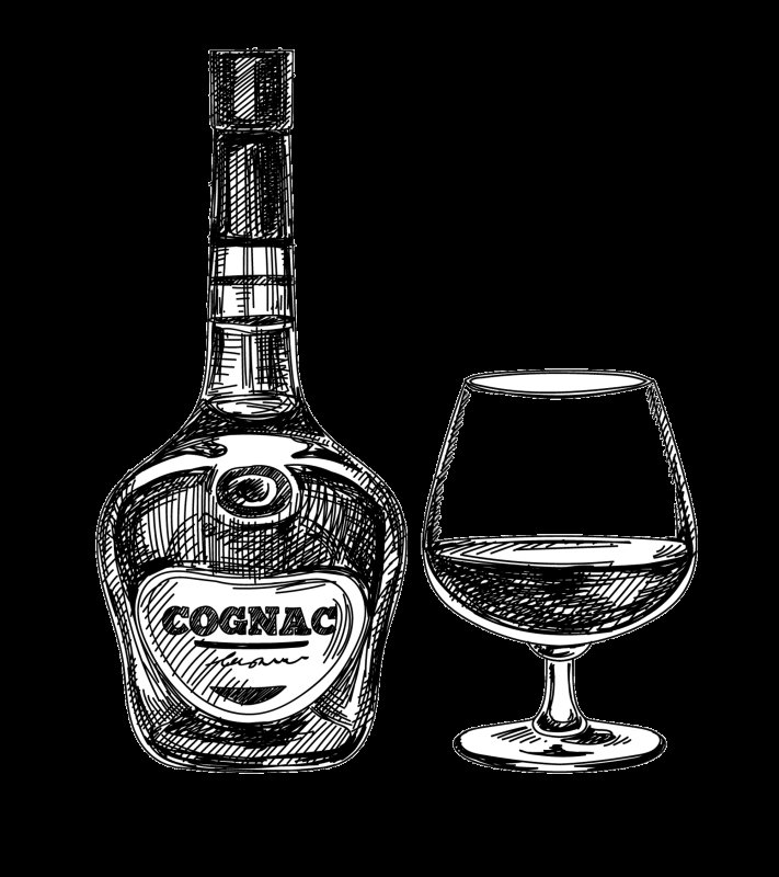 Коньяк вектор