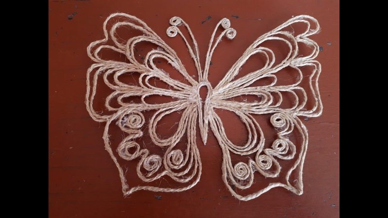 Джутовая филигрань Евгения джут