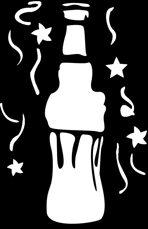 Газировка раскраска для детей