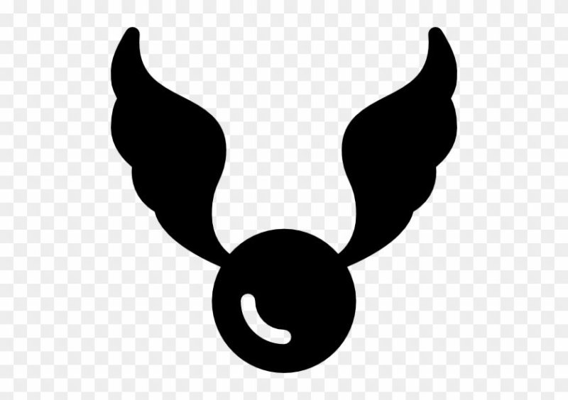 Снитч из Гарри Поттера вектор