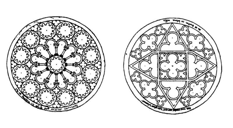 Круглый узор