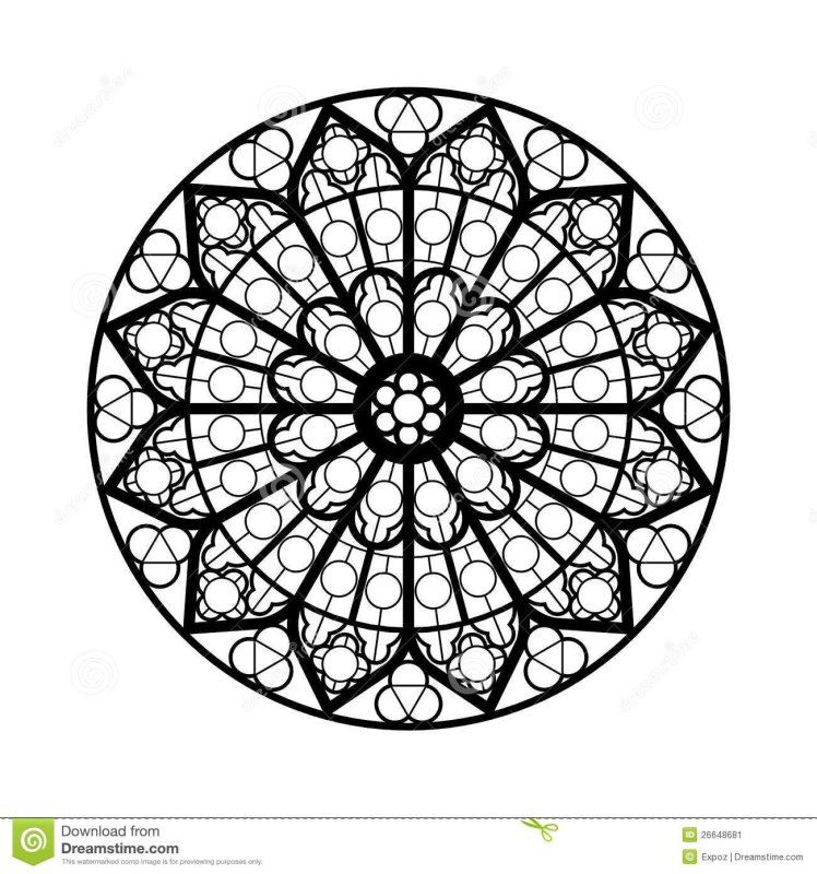 Масверк Готический орнамент