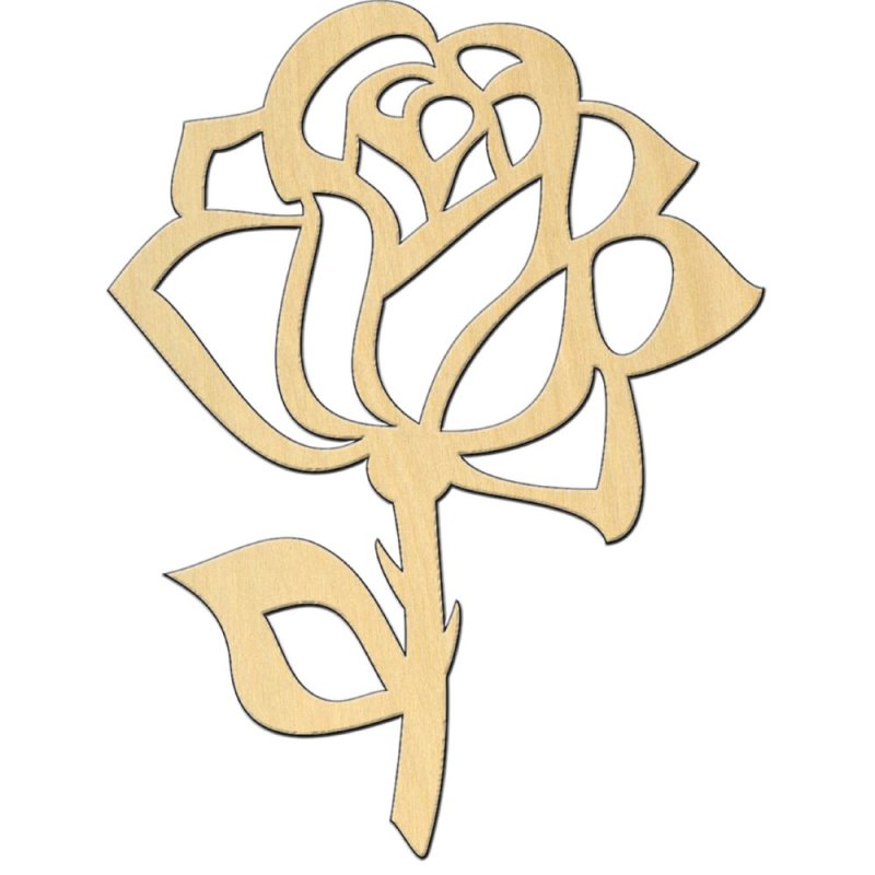 Цветы из фанеры